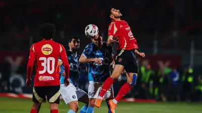 مباراة بيراميدز والأهلي في الدوري المصري