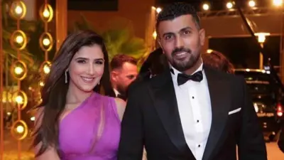 مي عمر ومحمد سامي