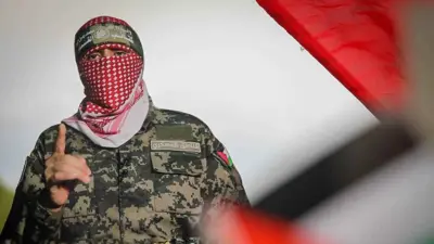 المتحدث الرسمي باسم الجناح العسكري لحماس أبو عبيدة 