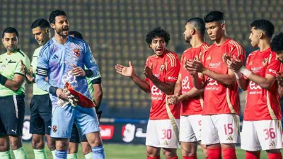 لاعبو الأهلي المصري