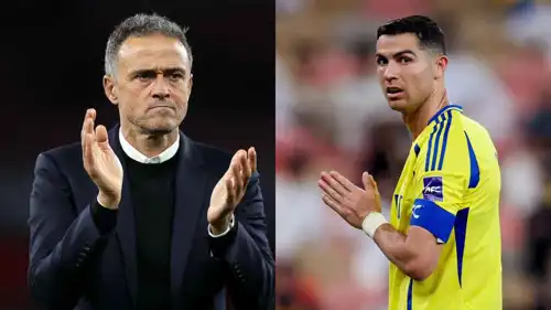 كريستيانو رونالدو ولويس إنريكي