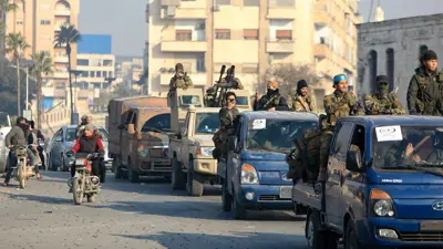  مسلحون من "هيئة تحرير الشام" في حماة