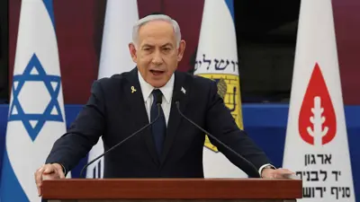 رئيس الوزراء الإسرائيلي بنيامين نتنياهو