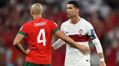 كريستيانو رونالدو ونور الدين أمرابط