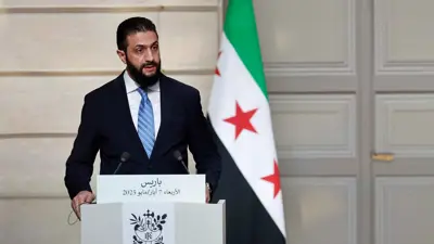 الرئيس السوري أحمد الشرع