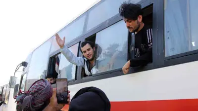 من عملية تبادل السجناء بين قسد ودمشق