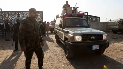 عناصر من الحشد الشعبي في العراق