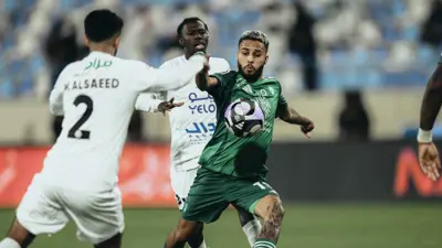 مباراة الأهلي والأخدود