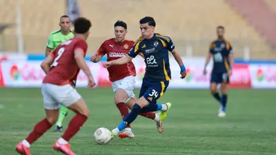 من مباراة الأهلي وسيراميكا