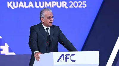 سلمان آل خليفة رئيس الاتحاد الآسيوي لكرة القدم
