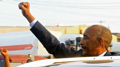 عبدالفتاح البرهان في بورتسودان، السودان