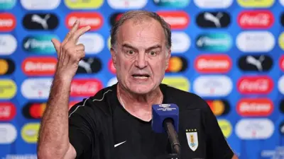 مارسيلو بييلسا المدير الفني لمنتخب أوروغواي