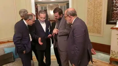 الوفد الإيراني في روما