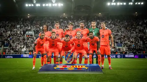 تشكيلة برشلونة في مباراة نيوكاسل