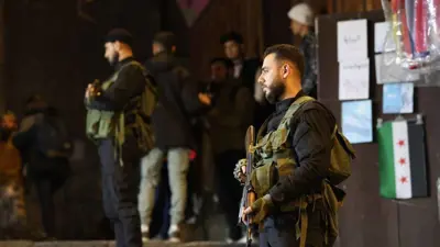 عناصر وزارة الداخلية في أحياء دمشق