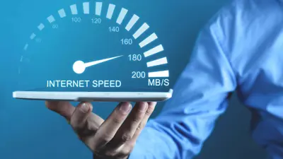 تعبيرية لقيسات سرعة الإنترنت