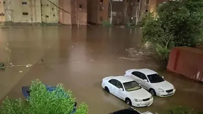 من فيضانات سبها