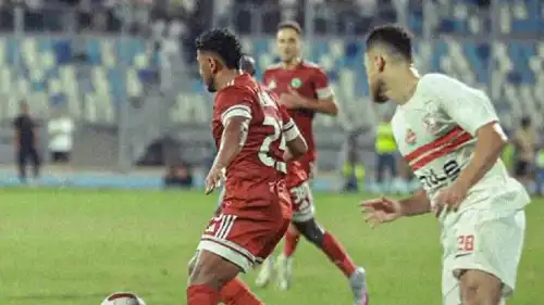 مباراة الزمالك ومودرن سبورت في الدوري المصري