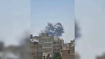 من مشاهد لقصف تبريز