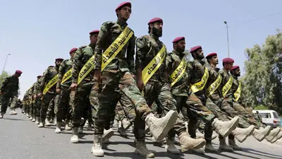 عناصر من الحشد الشعبي العراقي