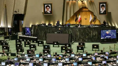 من جلسات البرلمان الإيراني