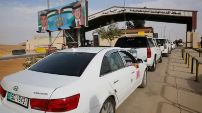 معبر جابر على الحدود الأردنية السورية