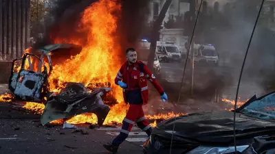انفجار أحد السيارات في روسيا 