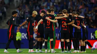 لاعبو برشلونة