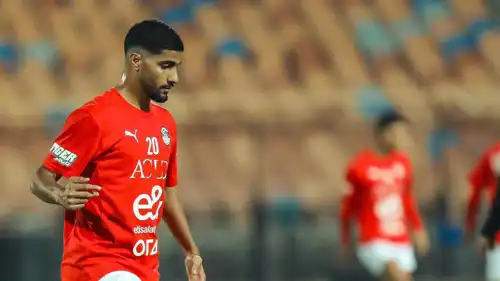 إبراهيم عادل بقميص منتخب مصر
