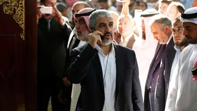 خالد مشعل عضو المكتب السياسي لحركة حماس