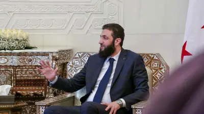 قائد هيئة تحرير الشام أحمد الشرع