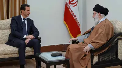 علي خامنئي وبشار الأسد