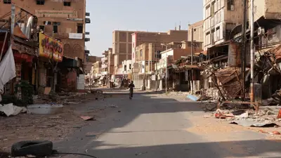 آثار الحرب السودانية في أم درمان