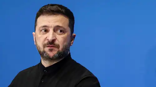 الرئيس الأوكراني فولوديمير زيلينسكي
