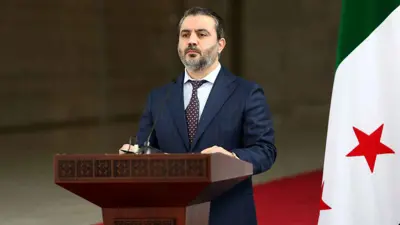 وزير الخارجية السوري أسعد الشيباني