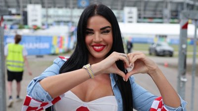 استفزَّت جماهير إيطاليا.. نهاية حزينة لحسناء كرواتيا في "يورو 2024"