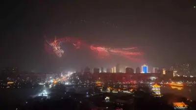 من عروض مهرجانرالربيع في الصين