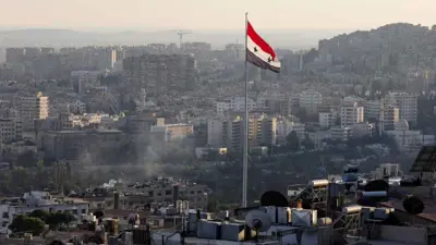 مشهد من العاصمة السورية دمشق