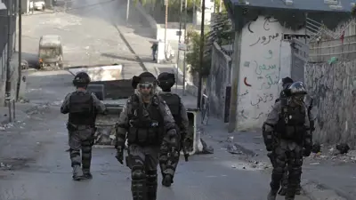 عناصر من الجيش الإسرائيلي في القدس