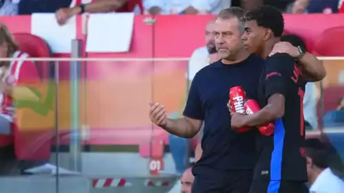 لامين يامال مع هانزي فليك