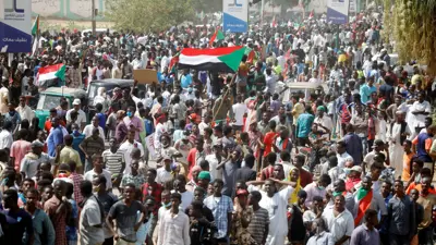 مظاهرات شعبية في السودان