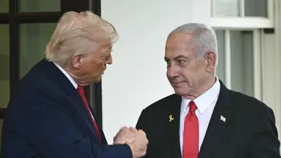 نتنياهو وترامب 