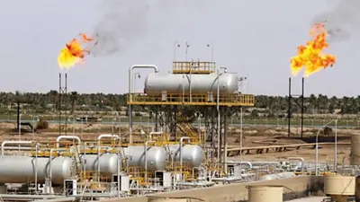 منشأة غاز في العراق