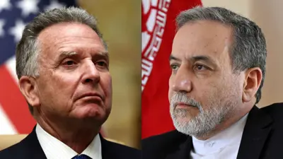 وزير الخارجية الإيراني والمبعوث الأمريكي ويتكوف