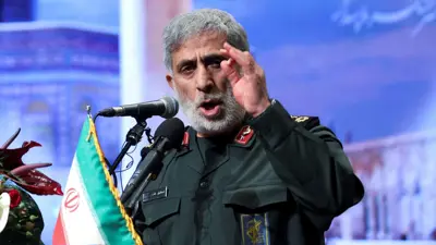 إسماعيل قاآني في ظهور سابق