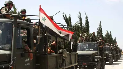 عناصر من الجيش السوري