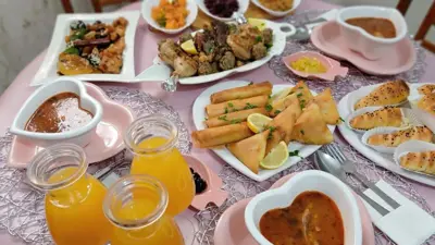 مائدة إفطار جزائرية