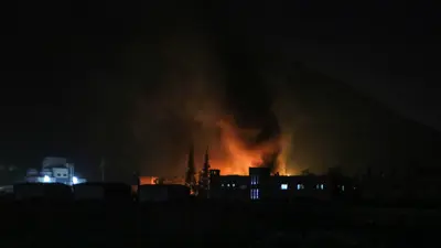 من قصف إسرائيلي سابق لدمشق