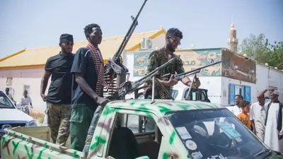عناصر في الجيش السوداني