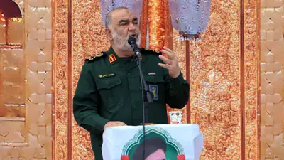قائد الحرس الثوري الإيراني حسين سلامي